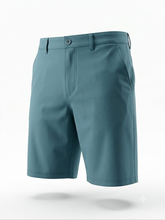 Quiksilver Other - Quiksilver Union Hybrid Shorts Mens 32 Teal Blue Swim Golf Travel Lightweight